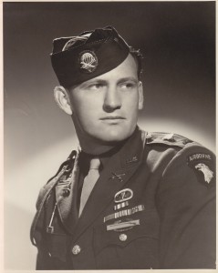 Buck Compton in uniform