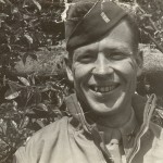 Oscar Rich served with the 1st Infantry Division throughout the war.