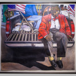 Willie Birch, "Old Soldiers Never Die," 1999. Gift of Willie Birch, from the collection of The National WWII Museum.