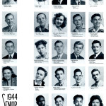 The integrated senior class of Topeka High School in 1944.