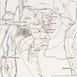 A map of the trinity test site