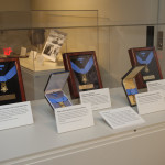 Five out of seven Medals of Honor awarded to African Americans during World War II on view in the Museum's special exhibit.