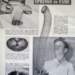 This is the original Slinky ad from 1946. From Wikimedia Commons